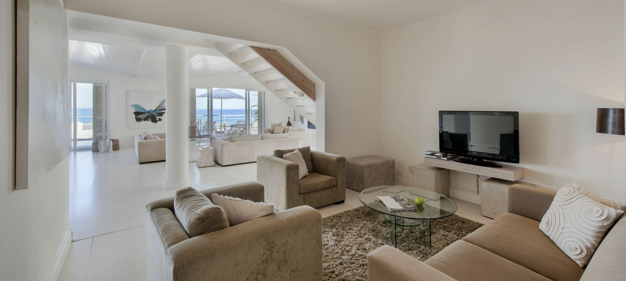 Blue Views Penthouse Beachfront Apartment With Pool Kapsztad Zewnętrze zdjęcie